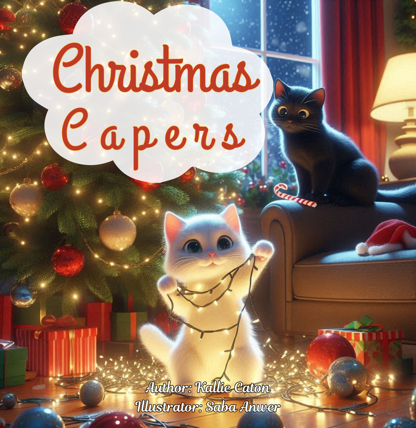 Christmas Capers:  A Fun Filled Coloring Book with Mischievous Kittens and Holiday Cheer