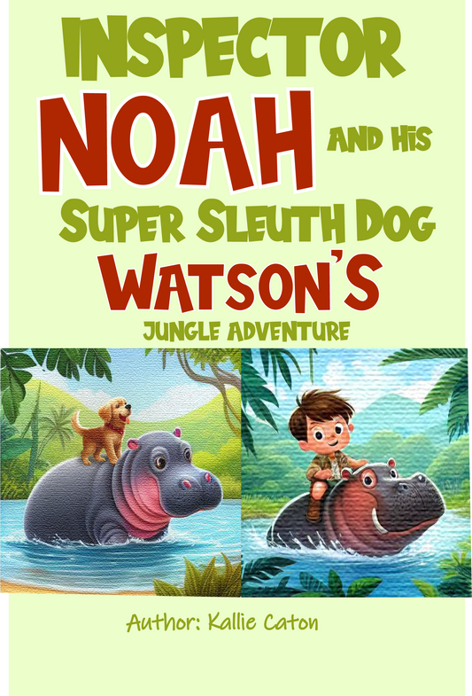 "Inspector Noah and Watson’s Jungle Adventure – A Fun Mystery Storybook for Kids"